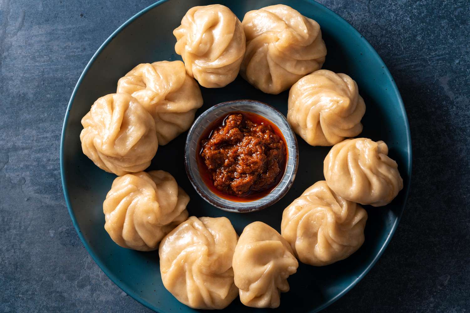 Steamed Momos (8 Pieces)